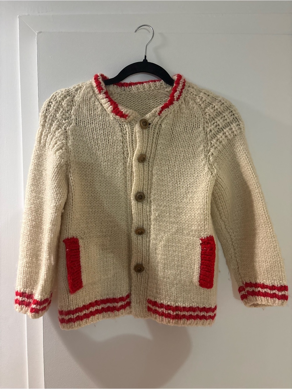 Knit cardigan